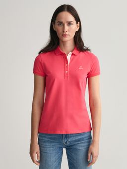 GANT - Women Pink Solid T Shirt