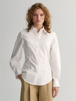 GANT - Women White Solid Shirts