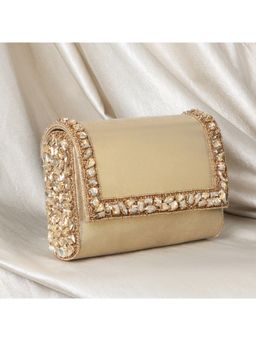 Peora - Clutch Purses for Women Wedding Handmade Evening Party Bridal Clutch - C100G