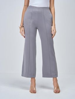 SALT Attire - Grey Solid Trouser