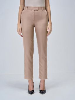 SALT Attire - Beige Slim Fit Trouser