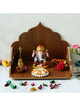 eCraftIndia - Designer Laminated Wood Pooja Temple/Mandir