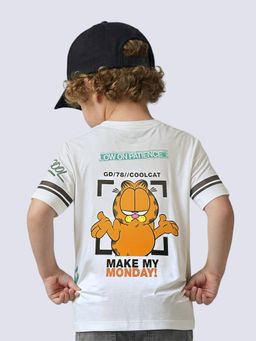 Jack & Jones Junior - Boys Garfield Print Oversized T-Shirt