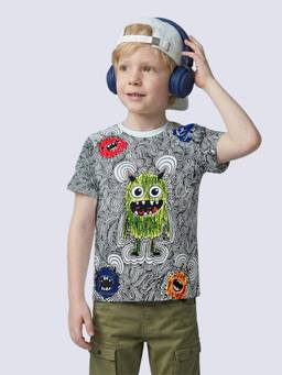 Jack & Jones Junior - Boys Graphic Print T-Shirt