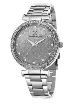 Daniel Klein - Analog Silver Dial Women's Watch-DK.1.12491-1