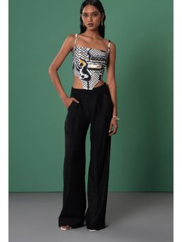 Advait - Beru Embroidered White Corset Top