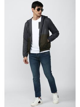 Peter England Hoodies : Buy Peter England Men Grey Print Casual Hoodie  Online | Nykaa Fashion