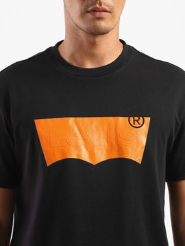 black and orange t shirt