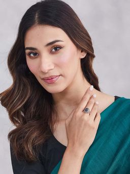Fabindia - Grey Adjustable Ring