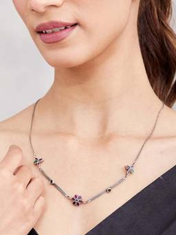 Fabindia - Multi-Color Short Necklace