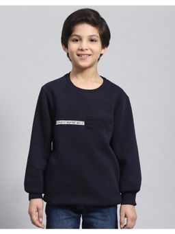 Monte Carlo - Boys Regular Fit Full Sleeve Round Neck Sweatshirt