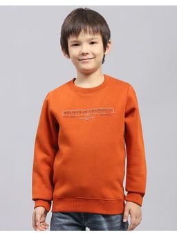 Monte Carlo - Boys Regular Fit Full Sleeve Round Neck Sweatshirt