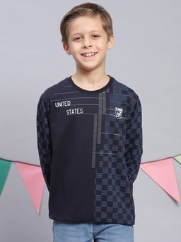 Monte Carlo - Boys Regular Fit Full Sleeve Round Neck Sweatshirt
