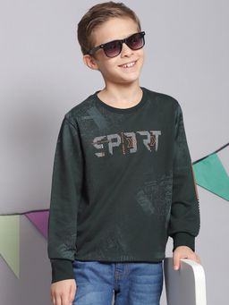 Monte Carlo - Boys Regular Fit Full Sleeve Round Neck Sweatshirt