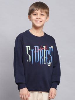Monte Carlo - Boys Regular Fit Full Sleeve Round Neck Sweatshirt