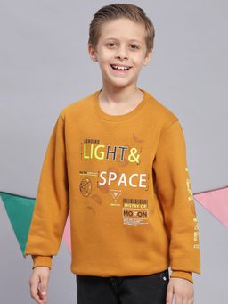 Monte Carlo - Boys Regular Fit Full Sleeve Round Neck Sweatshirt