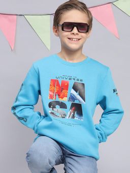 Monte Carlo - Boys Regular Fit Full Sleeve Round Neck Sweatshirt
