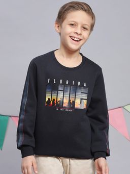 Monte Carlo - Boys Regular Fit Full Sleeve Round Neck Sweatshirt