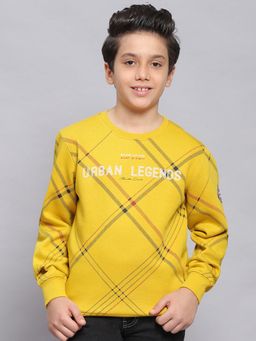 Monte Carlo - Boys Regular Fit Full Sleeve Round Neck Sweatshirt