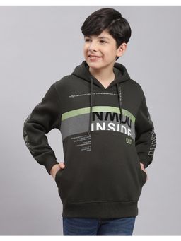 Monte Carlo - Boys Regular Fit Full Sleeve Hooded