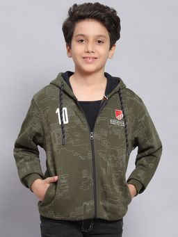 Monte Carlo - Boys Regular Fit Full Sleeve Hooded Jacket