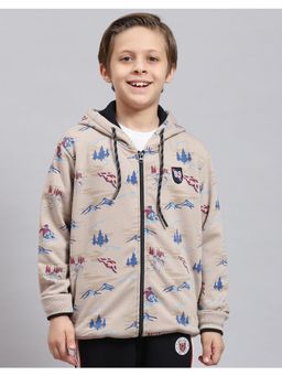 Monte Carlo - Boys Regular Fit Full Sleeve Hooded Jacket
