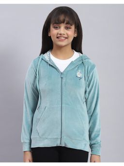 Monte Carlo - Girls Regular Fit Full Sleeve Hooded Jacket