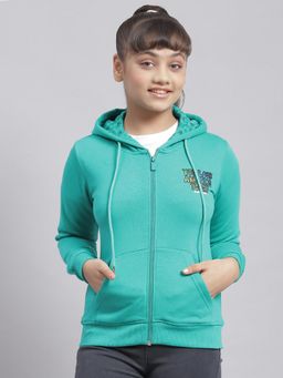 Monte Carlo - Girls Regular Fit Full Sleeve Hooded Jacket
