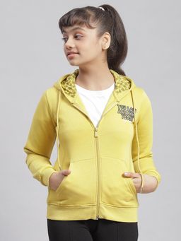 Monte Carlo - Girls Regular Fit Full Sleeve Hooded Sweatshirt