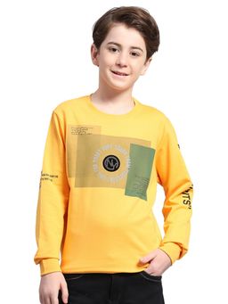 Monte Carlo - Boys Regular Fit Full Sleeve Round Neck Sweatshirt
