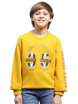Monte Carlo - Boys Regular Fit Full Sleeve Round Neck Sweatshirt