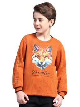 Monte Carlo - Boys Regular Fit Full Sleeve Round Neck Sweatshirt