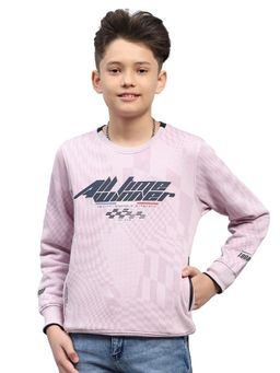 Monte Carlo - Boys Regular Fit Full Sleeve Round Neck Sweatshirt