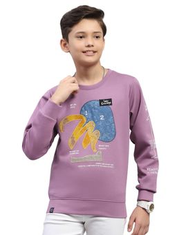 Monte Carlo - Boys Regular Fit Full Sleeve Round Neck Sweatshirt