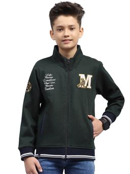 Monte Carlo - Boys Regular Fit Full Sleeve High Neck Jacket