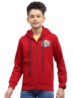 Monte Carlo - Boys Regular Fit Full Sleeve Hooded Jacket