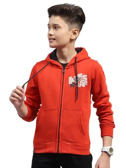 Monte Carlo - Boys Regular Fit Full Sleeve Hooded Jacket