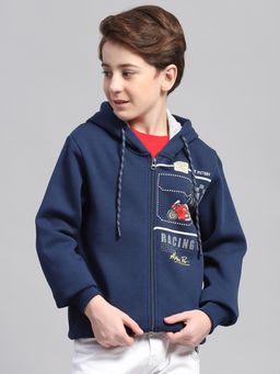 Monte Carlo - Boys Regular Fit Full Sleeve Hooded Jacket