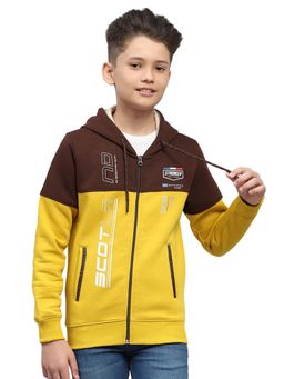 Monte Carlo - Boys Regular Fit Full Sleeve Hooded Jacket