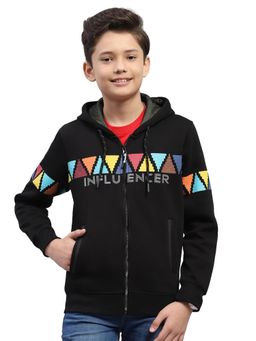 Monte Carlo - Boys Regular Fit Full Sleeve Hooded Jacket