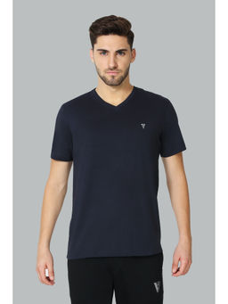 Van Heusen Innerwear - Men Athleisure Smart Tech T-Shirt - Navy