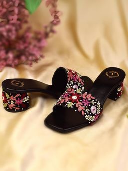 YASSIO - Women Black Shay Heels