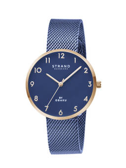 Strand by Obaku - Aurora Ocean Blue Dial Quartz Watch For Women (S700LXVLML-DA)