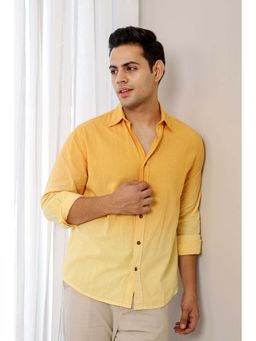 Studio Rabha - Summer Shandy Yellow Full Sleeve Shirt