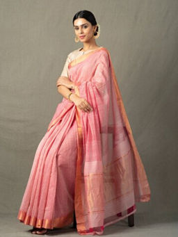 Fabindia - Cotton Mangalgiri Woven Sari