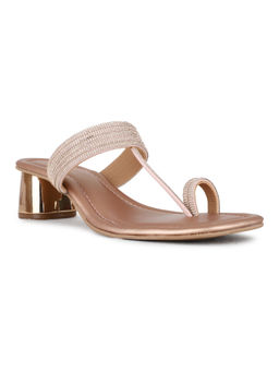 Inc.5 - Women Rose Gold Block Heels
