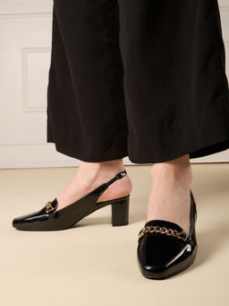 Inc.5 - Womens Black Block Heels