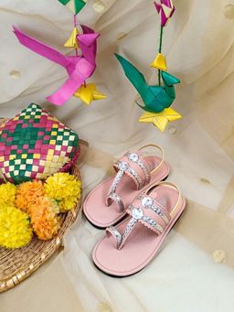 The Madras Trunk - Popsicle Slip On Pink Sandals