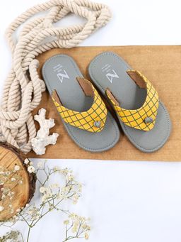 The Madras Trunk - Riley Slip On Yellow Flats