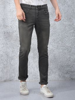 CRIMSOUNE CLUB - Men Grey Jeans